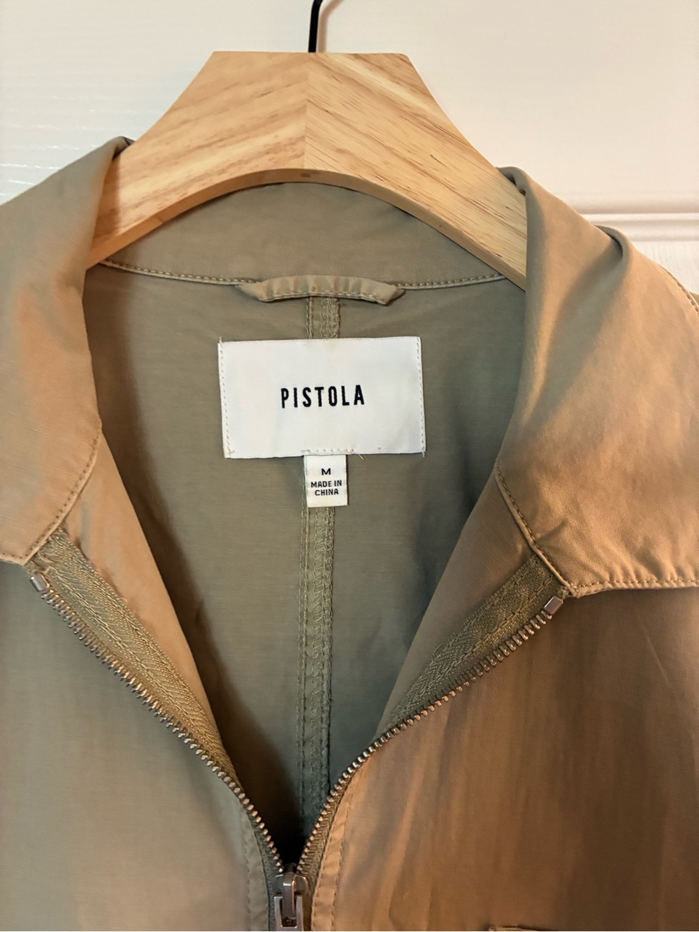 pistola Olive Short-Sleeve Zip Utility Jumpsuit - Picture 2 of 4